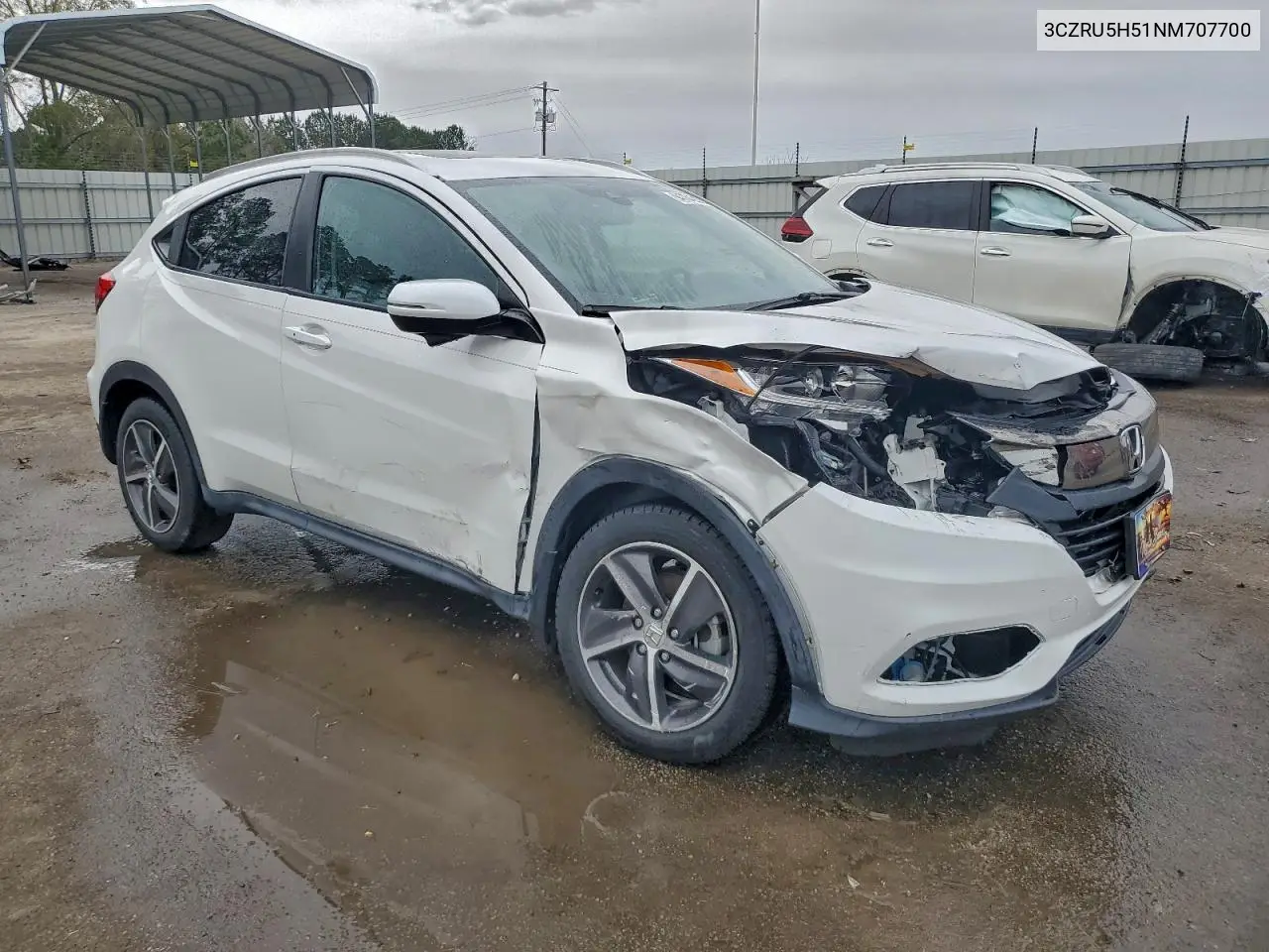3CZRU5H51NM707700 2022 Honda Hr-V Ex