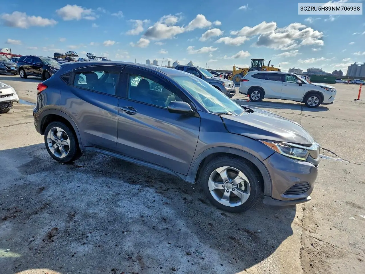 3CZRU5H39NM706938 2022 Honda Hr-V Lx