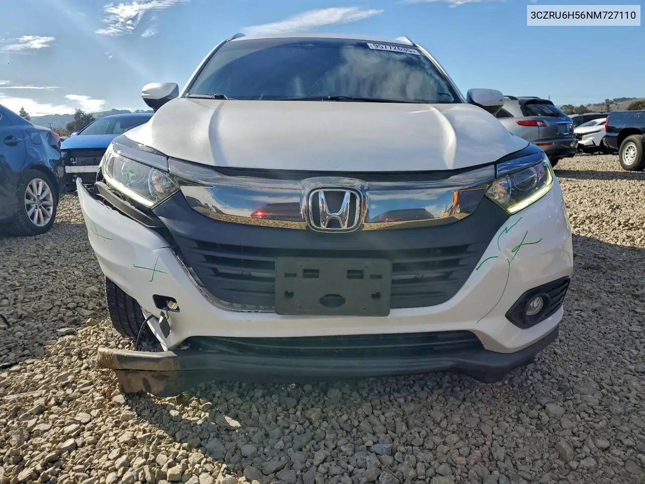 3CZRU6H56NM727110 2022 Honda Hr-V Ex