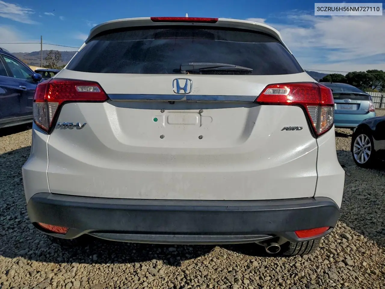 3CZRU6H56NM727110 2022 Honda Hr-V Ex