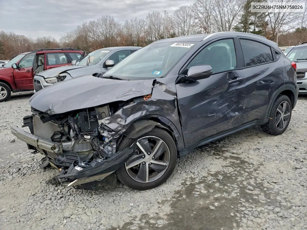 3CZRU6H75NM758026 2022 Honda Hr-V Exl