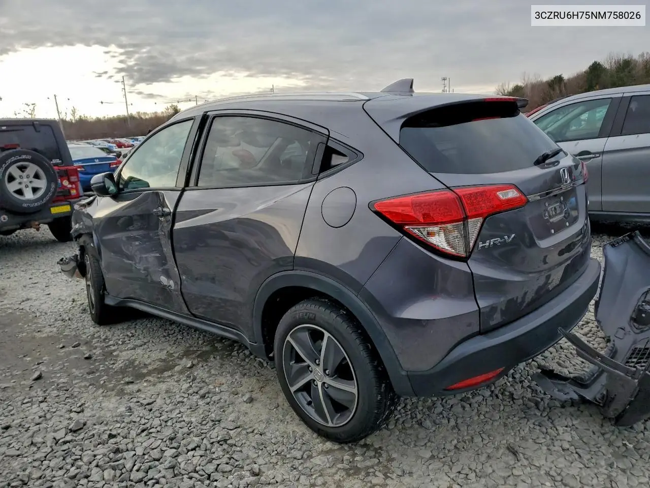 3CZRU6H75NM758026 2022 Honda Hr-V Exl