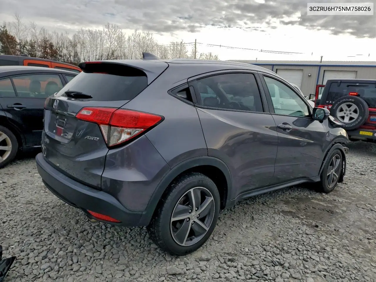 3CZRU6H75NM758026 2022 Honda Hr-V Exl