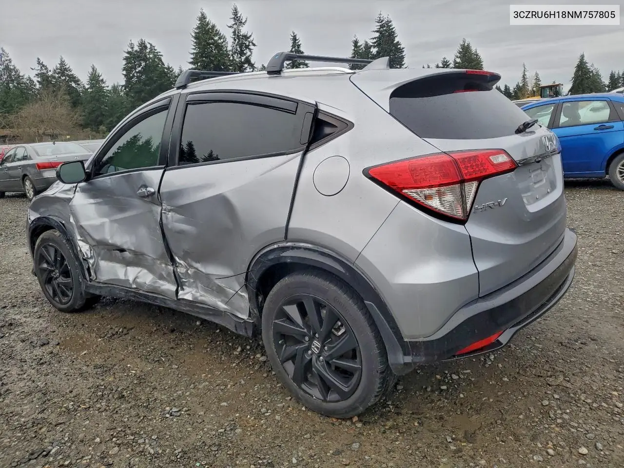 3CZRU6H18NM757805 2022 Honda Hr-V Sport