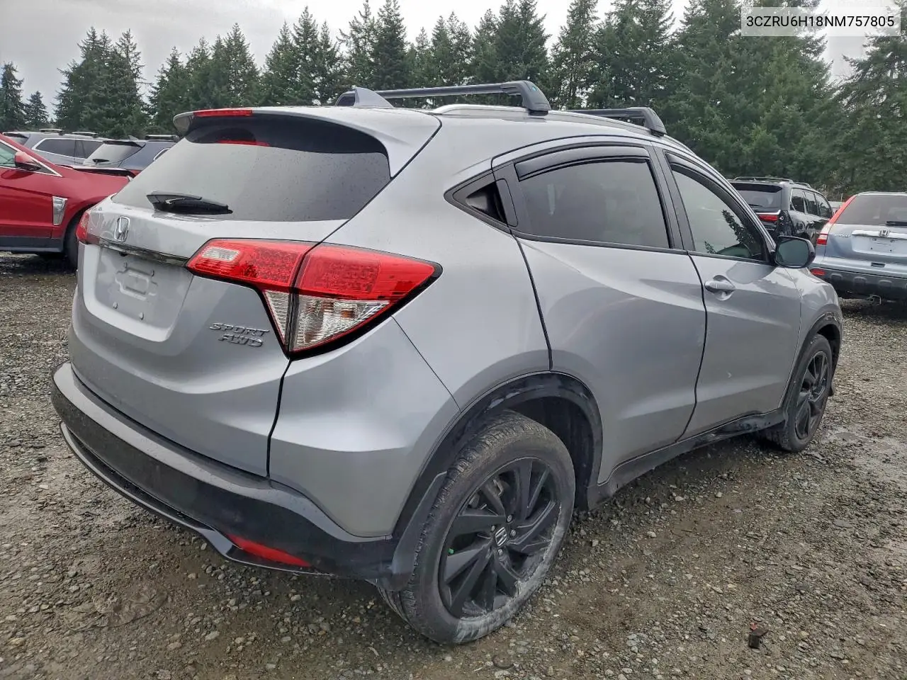 3CZRU6H18NM757805 2022 Honda Hr-V Sport