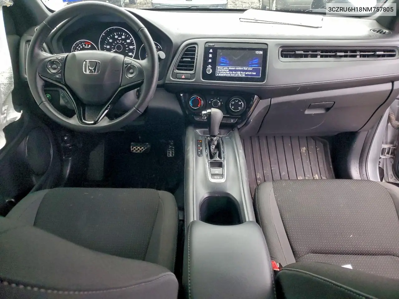 3CZRU6H18NM757805 2022 Honda Hr-V Sport