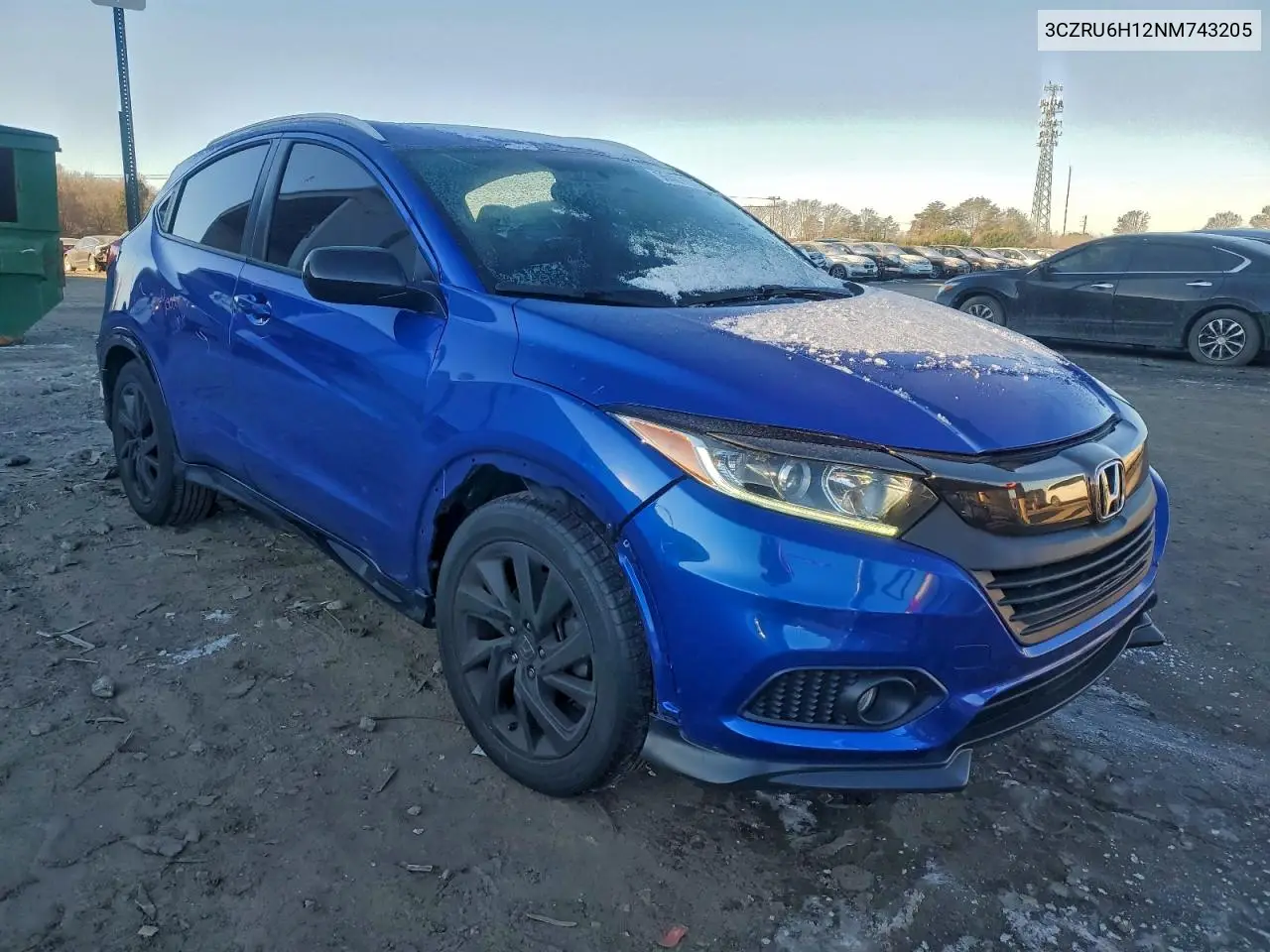 3CZRU6H12NM743205 2022 Honda Hr-V Sport