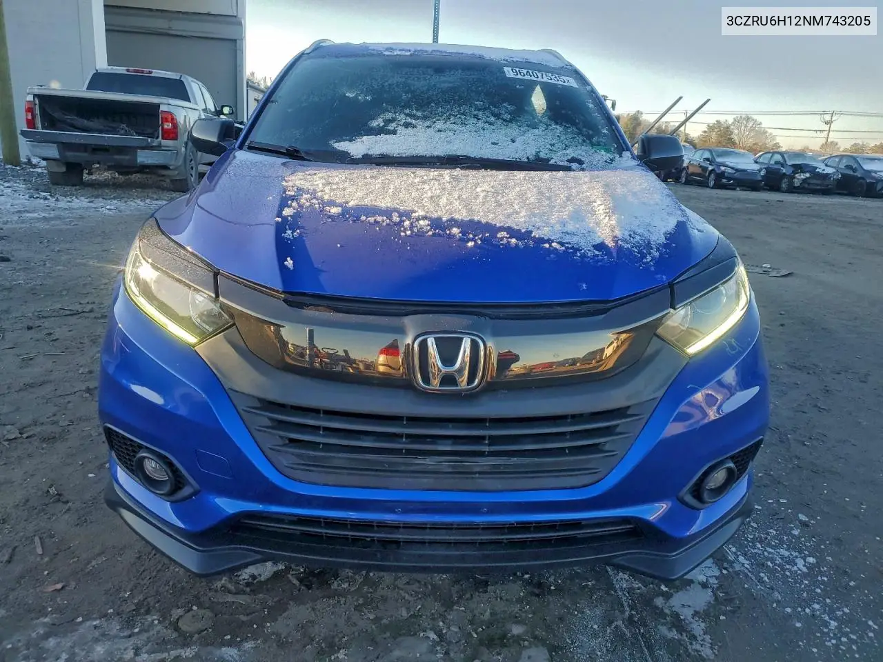 3CZRU6H12NM743205 2022 Honda Hr-V Sport