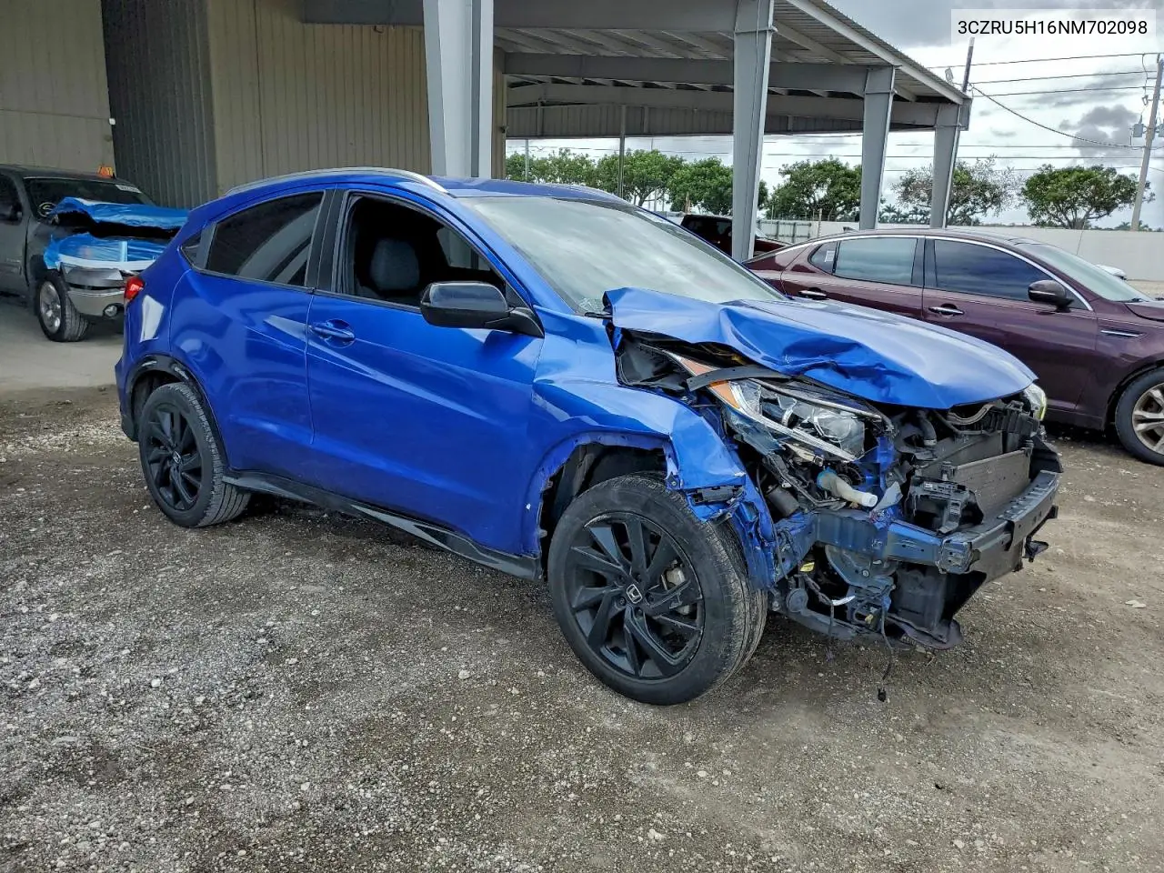 3CZRU5H16NM702098 2022 Honda Hr-V Sport