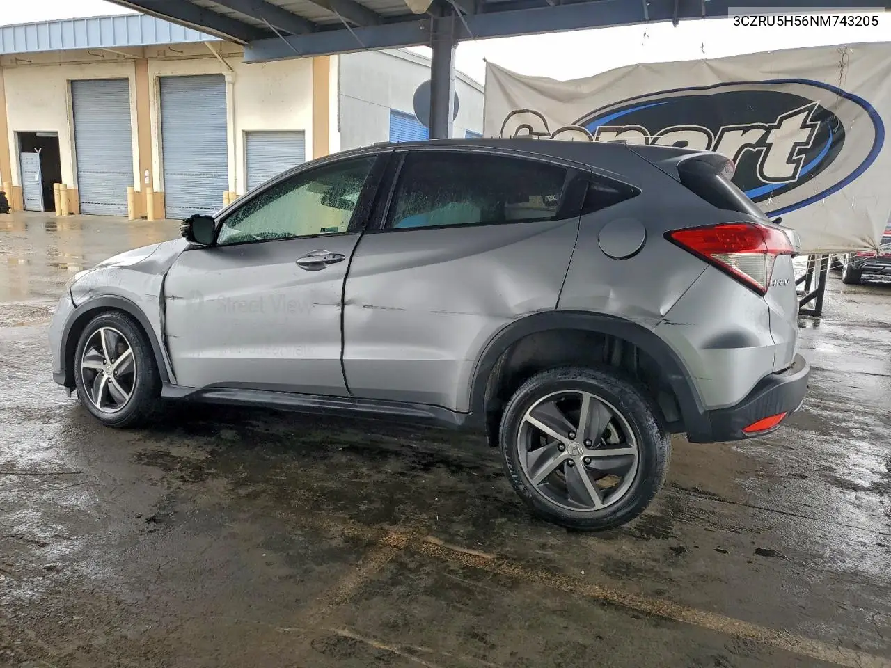 3CZRU5H56NM743205 2022 Honda Hr-V Ex