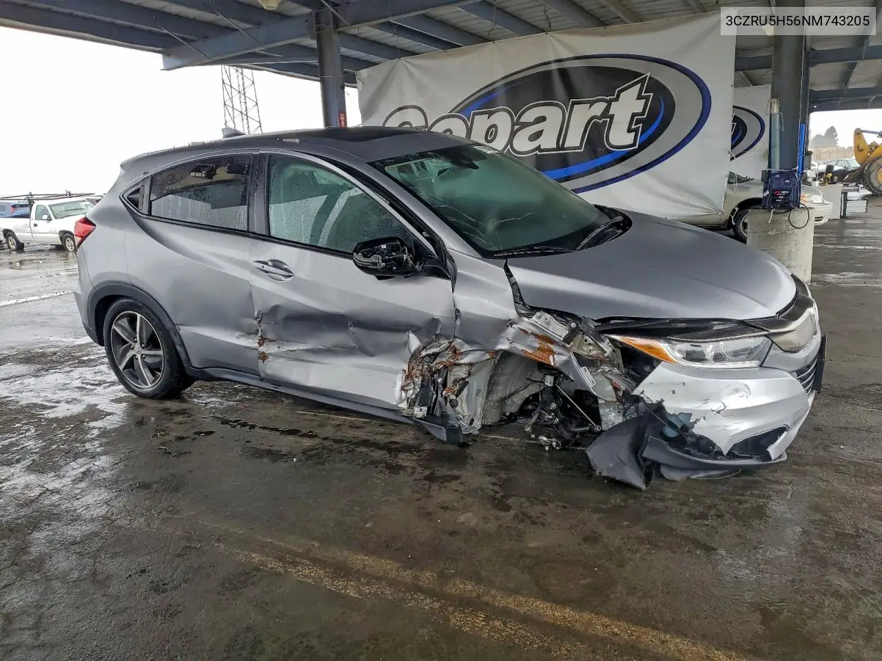 3CZRU5H56NM743205 2022 Honda Hr-V Ex