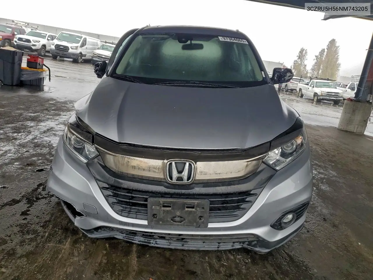 3CZRU5H56NM743205 2022 Honda Hr-V Ex