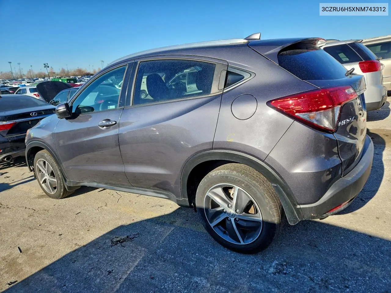 3CZRU6H5XNM743312 2022 Honda Hr-V Ex