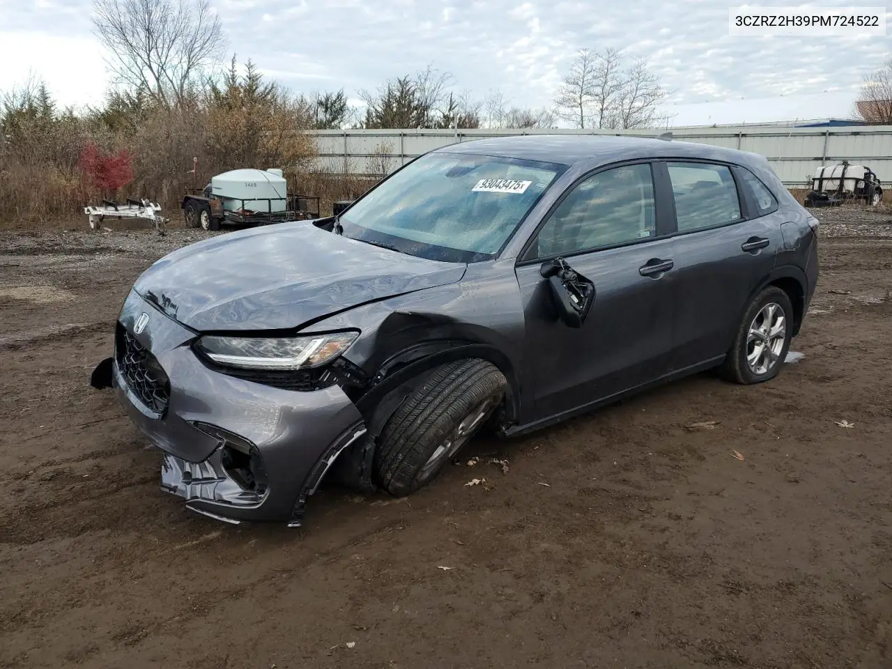 3CZRZ2H39PM724522 2023 Honda Hr-V Lx