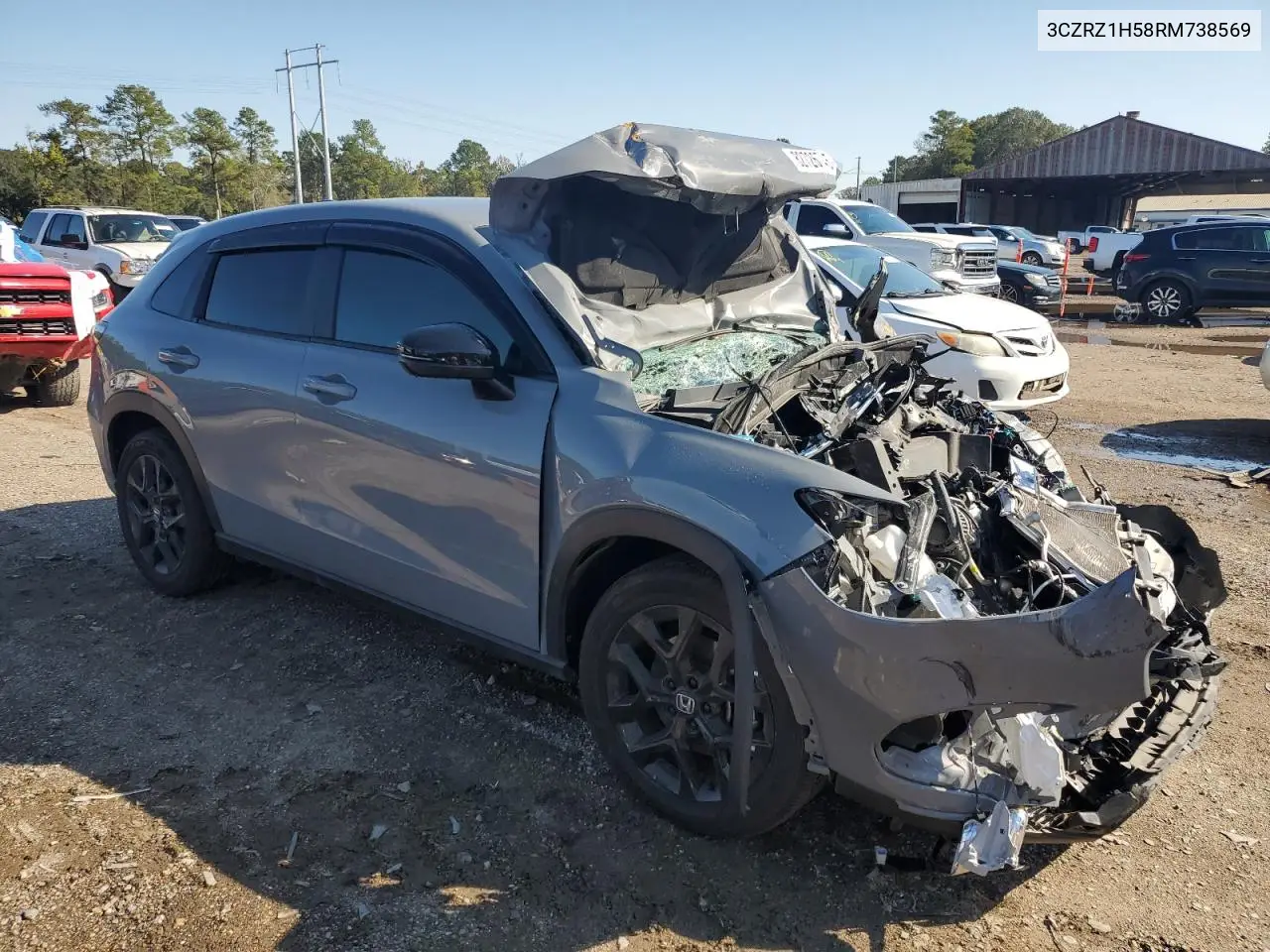 3CZRZ1H58RM738569 2024 Honda Hr-V Sport