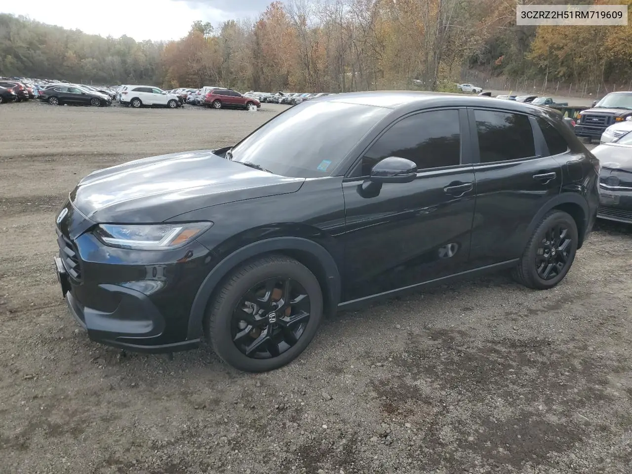 3CZRZ2H51RM719609 2024 Honda Hr-V Sport