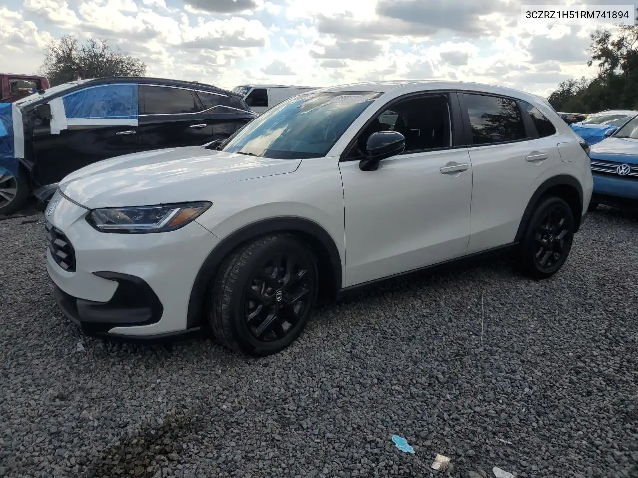 3CZRZ1H51RM741894 2024 Honda Hr-V Sport