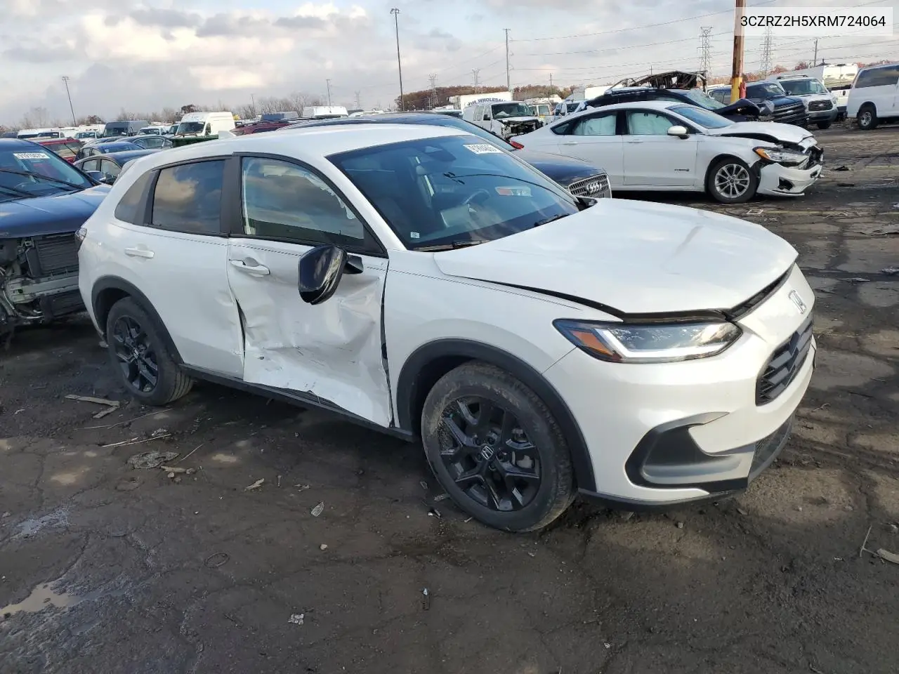 3CZRZ2H5XRM724064 2024 Honda Hr-V Sport