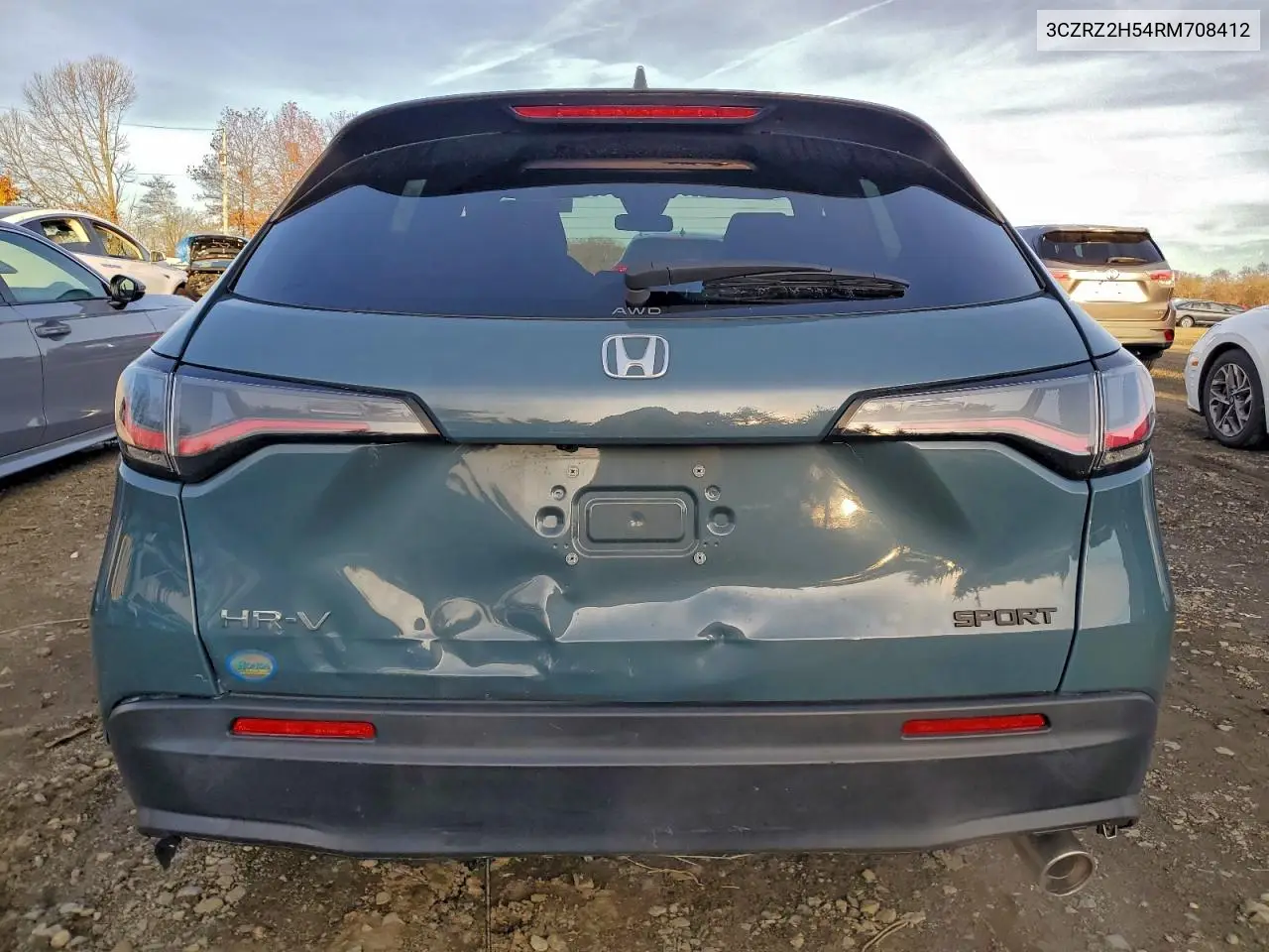 3CZRZ2H54RM708412 2024 Honda Hr-V Sport
