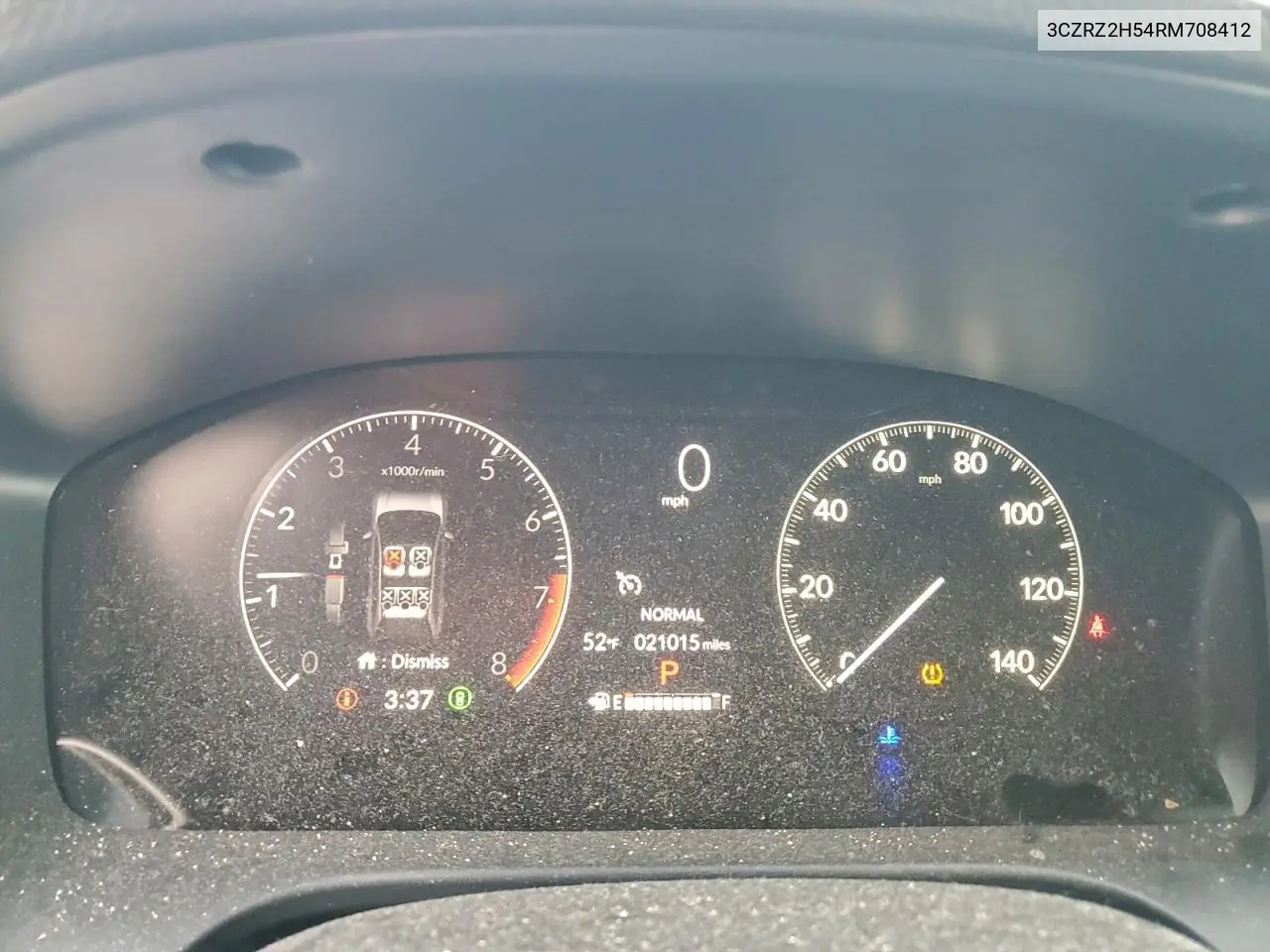 3CZRZ2H54RM708412 2024 Honda Hr-V Sport