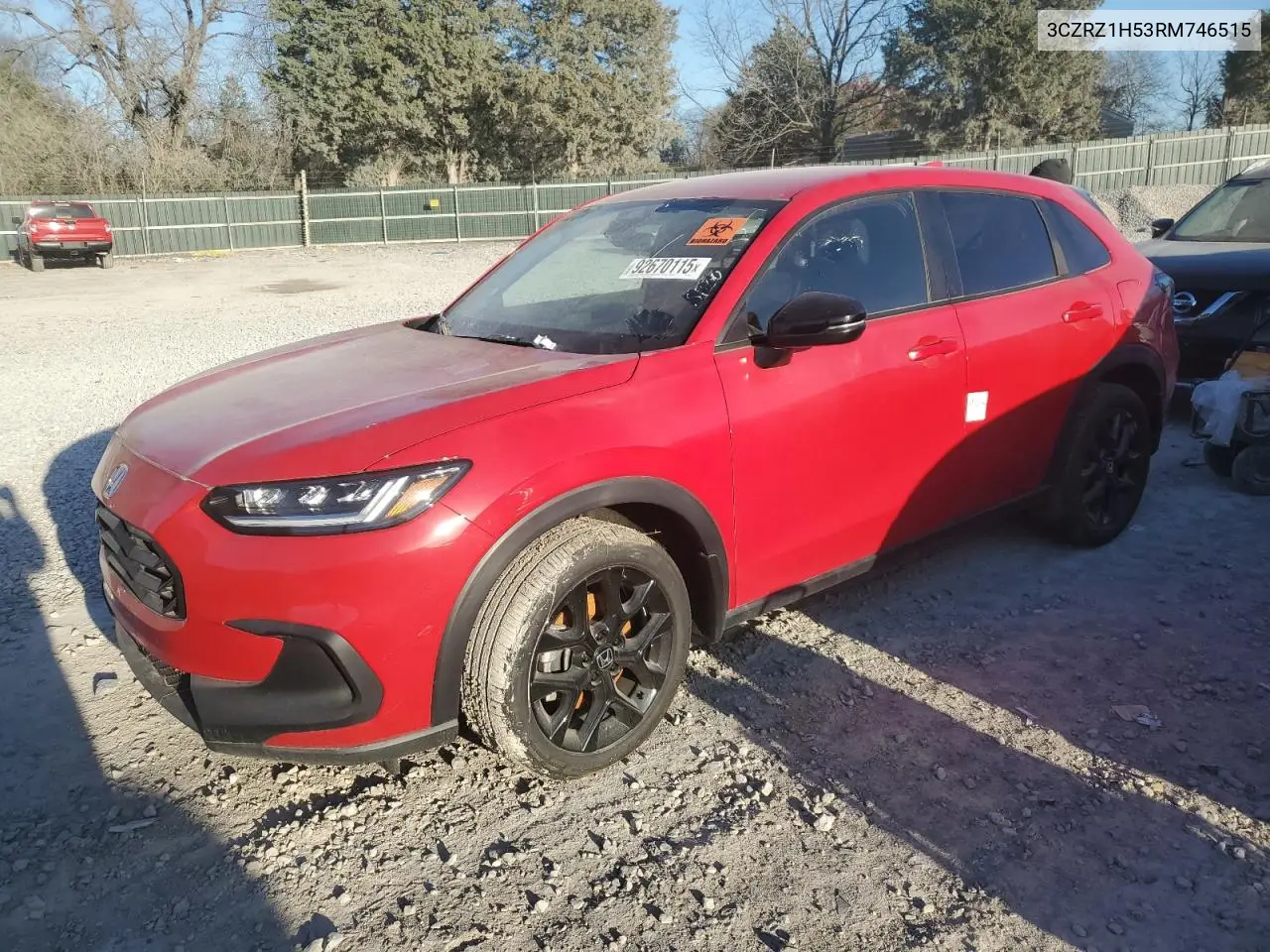3CZRZ1H53RM746515 2024 Honda Hr-V Sport