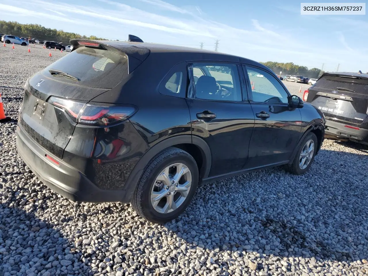 3CZRZ1H36SM757237 2025 Honda Hr-V Lx