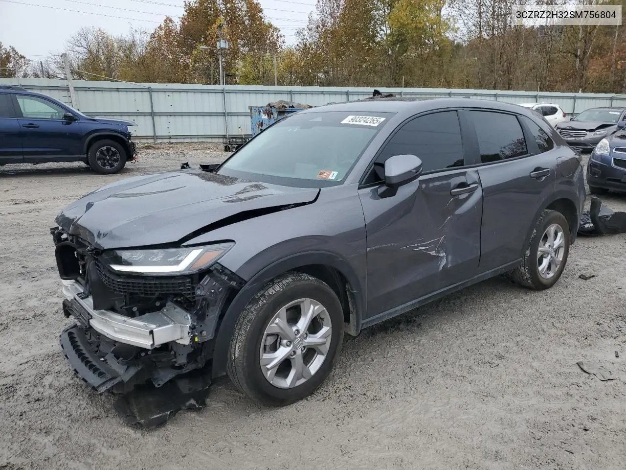 3CZRZ2H32SM756804 2025 Honda Hr-V Lx