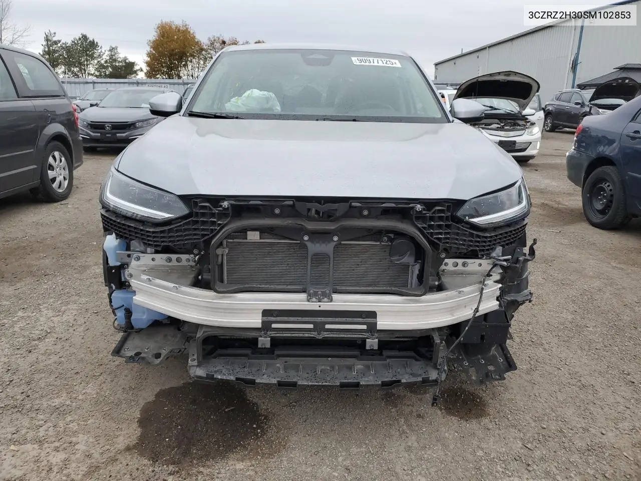 3CZRZ2H30SM102853 2025 Honda Hr-V Lx