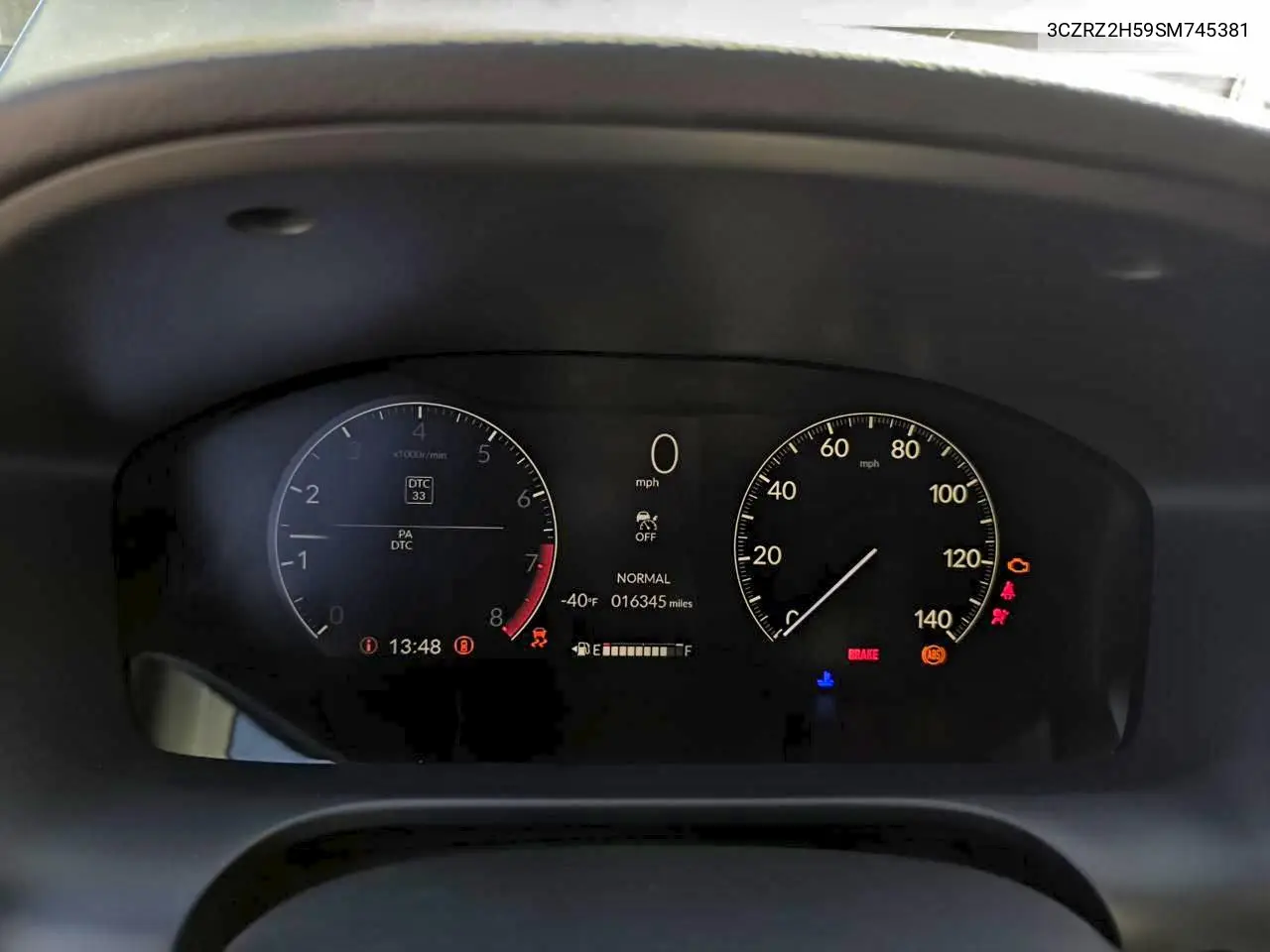 3CZRZ2H59SM745381 2025 Honda Hr-V Sport
