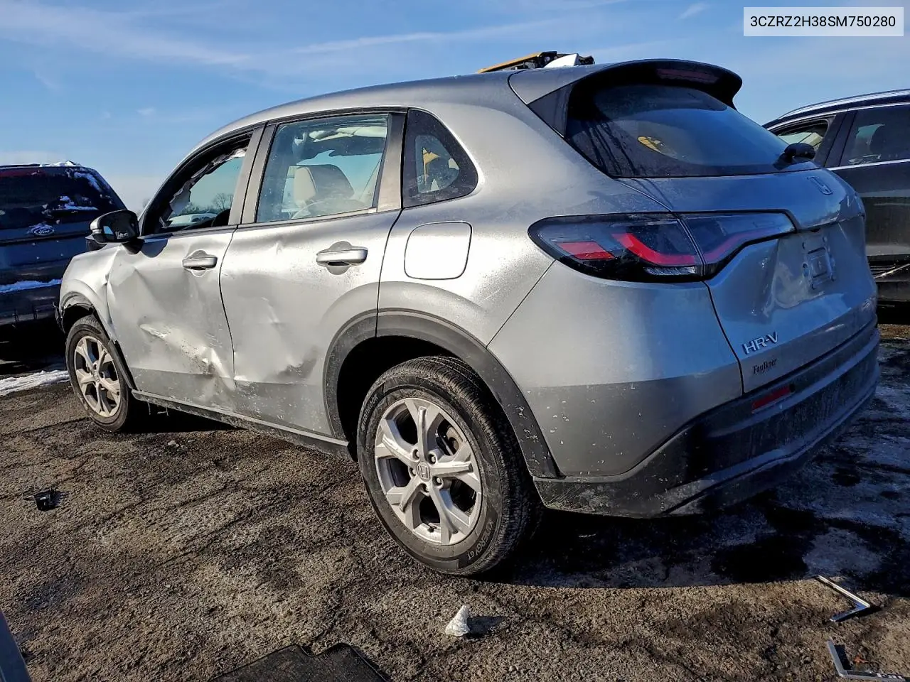 3CZRZ2H38SM750280 2025 Honda Hr-V Lx