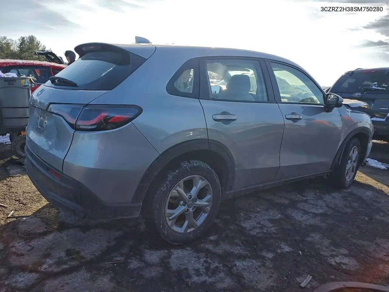 3CZRZ2H38SM750280 2025 Honda Hr-V Lx
