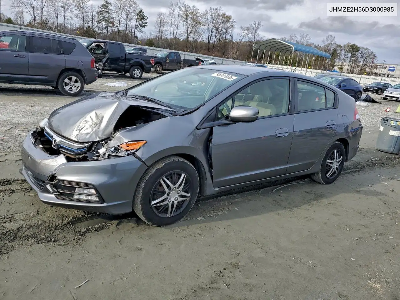 JHMZE2H56DS000985 2013 Honda Insight Lx