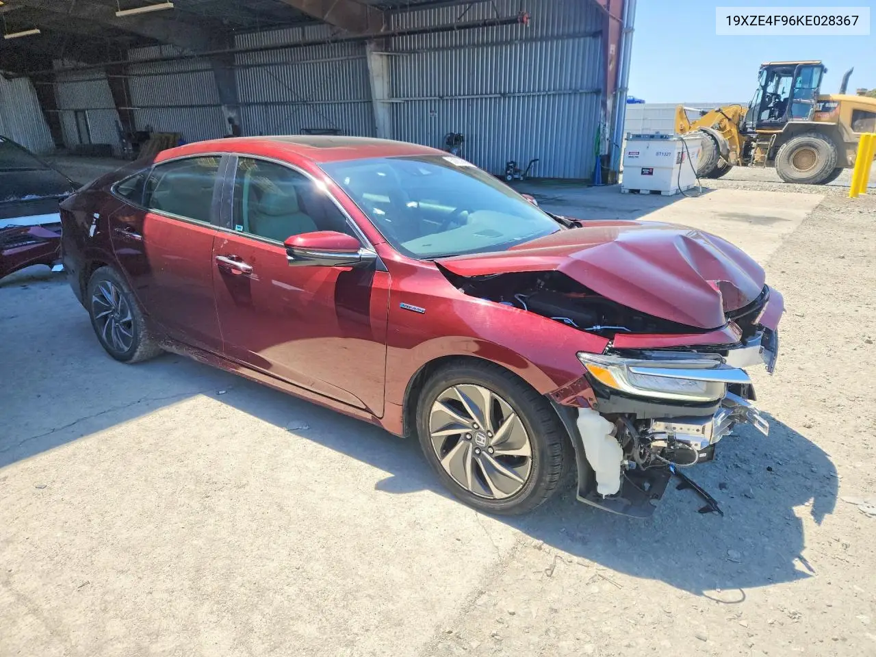 2019 Honda Insight Touring VIN: 19XZE4F96KE028367 Lot: 50853696