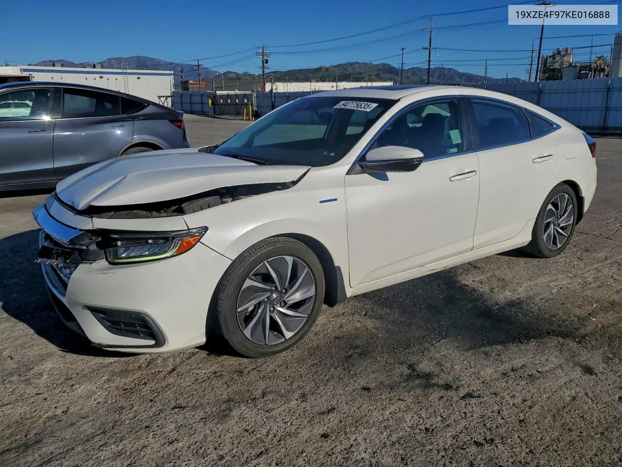19XZE4F97KE016888 2019 Honda Insight Touring