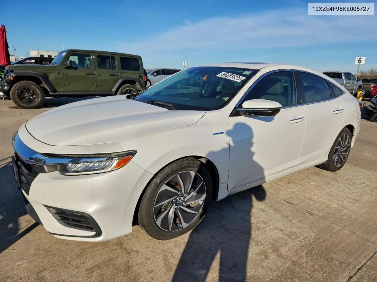 19XZE4F95KE005727 2019 Honda Insight Touring