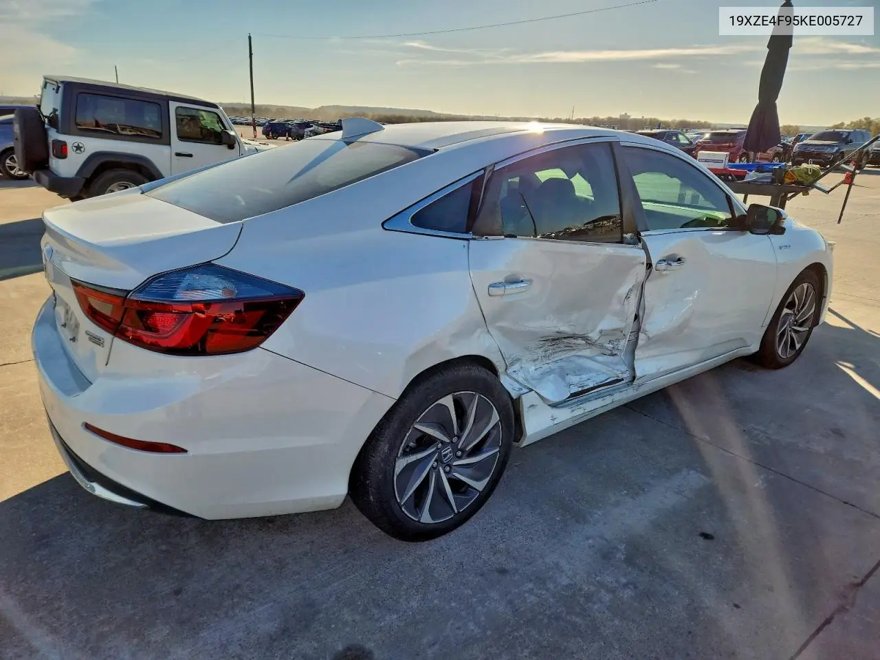 19XZE4F95KE005727 2019 Honda Insight Touring