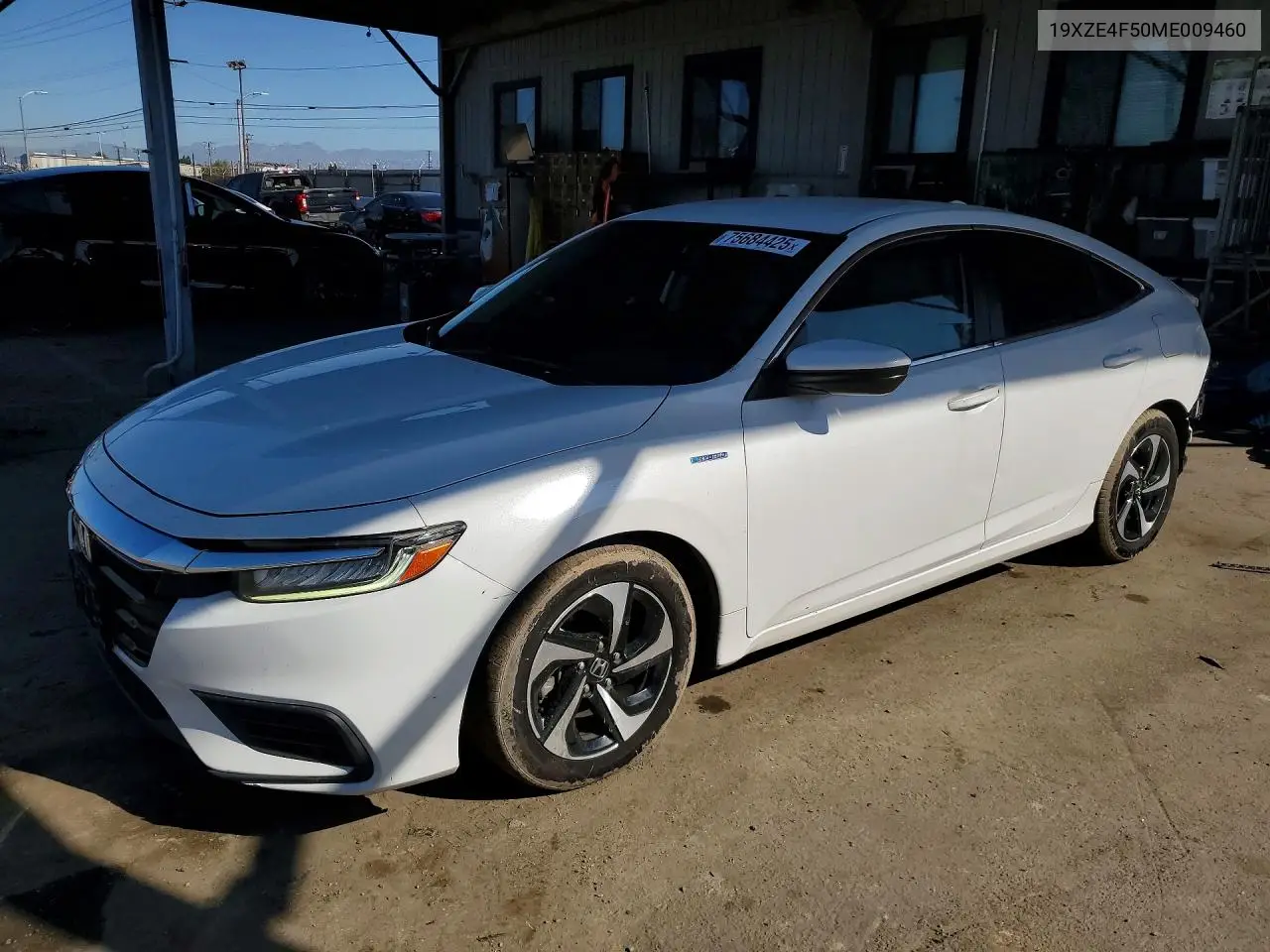 19XZE4F50ME009460 2021 Honda Insight Ex