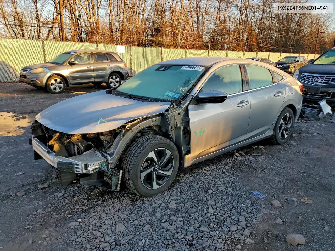 19XZE4F56NE014941 2022 Honda Insight Ex
