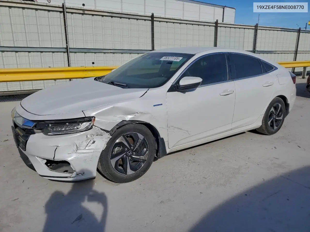 19XZE4F58NE008770 2022 Honda Insight Ex