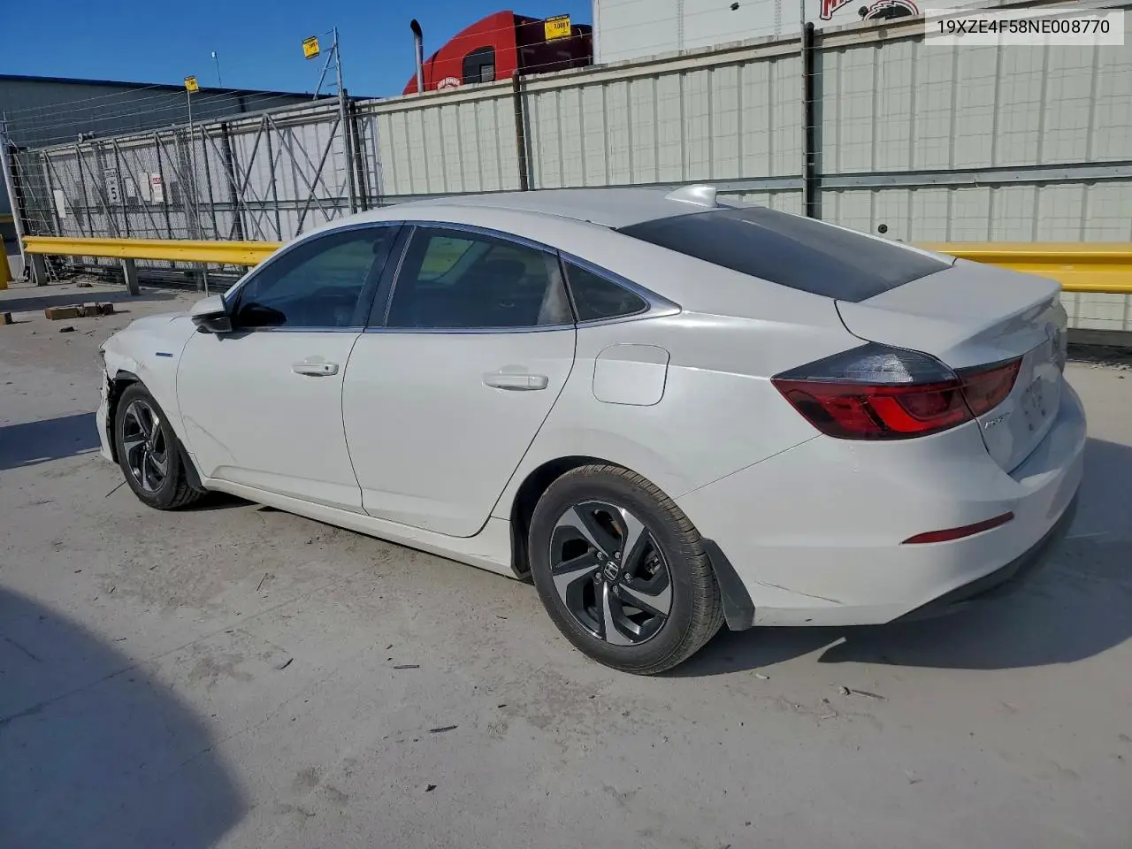 19XZE4F58NE008770 2022 Honda Insight Ex