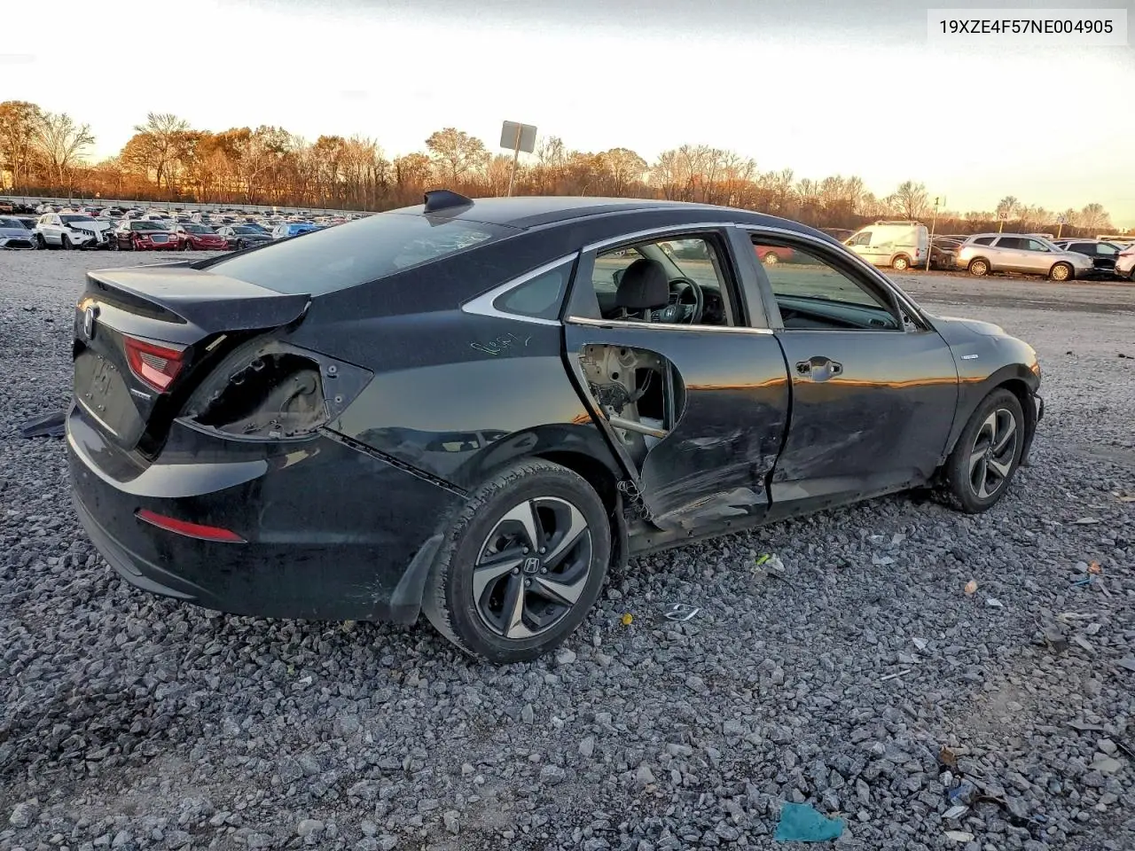 19XZE4F57NE004905 2022 Honda Insight Ex