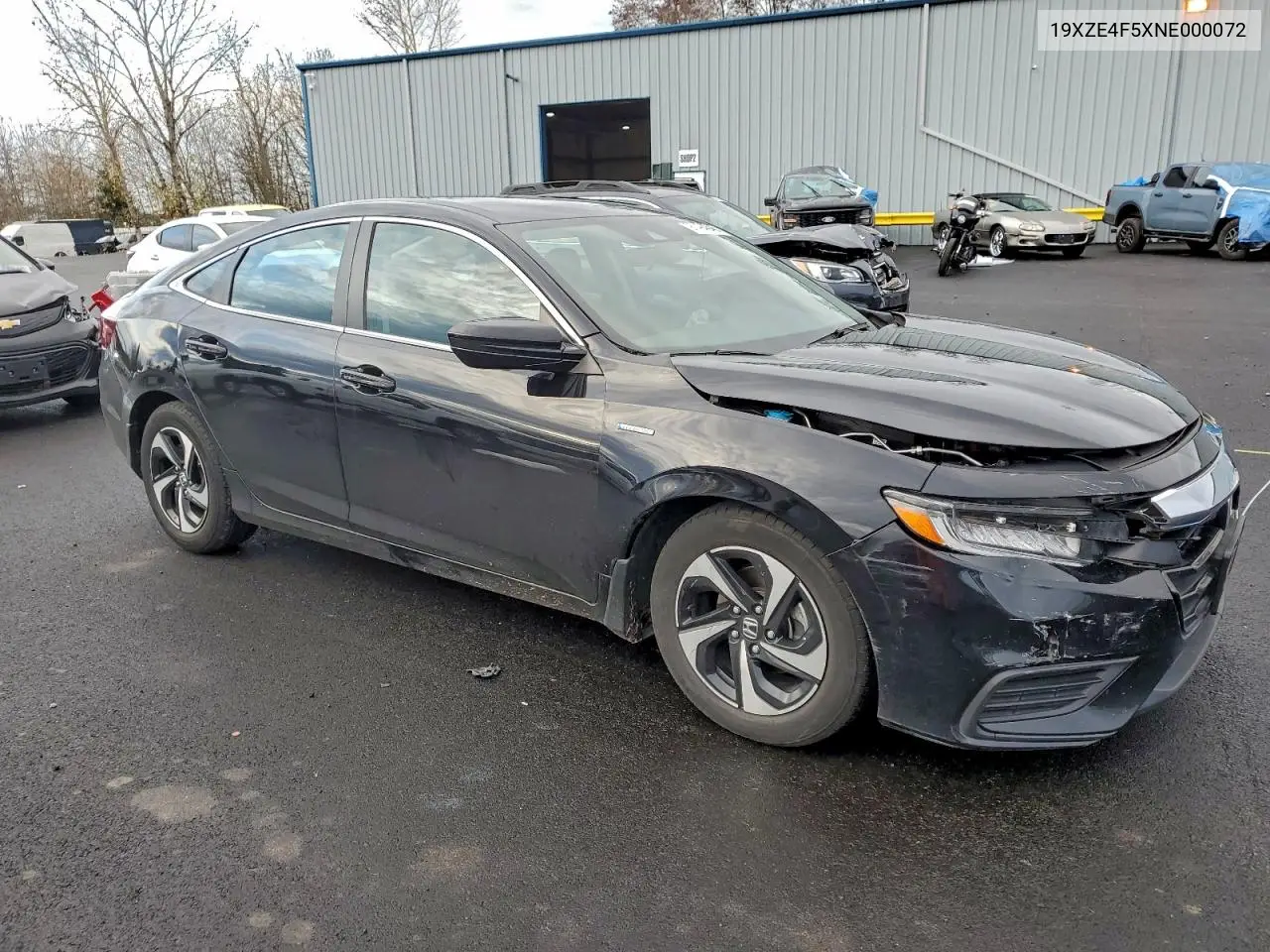 19XZE4F5XNE000072 2022 Honda Insight Ex