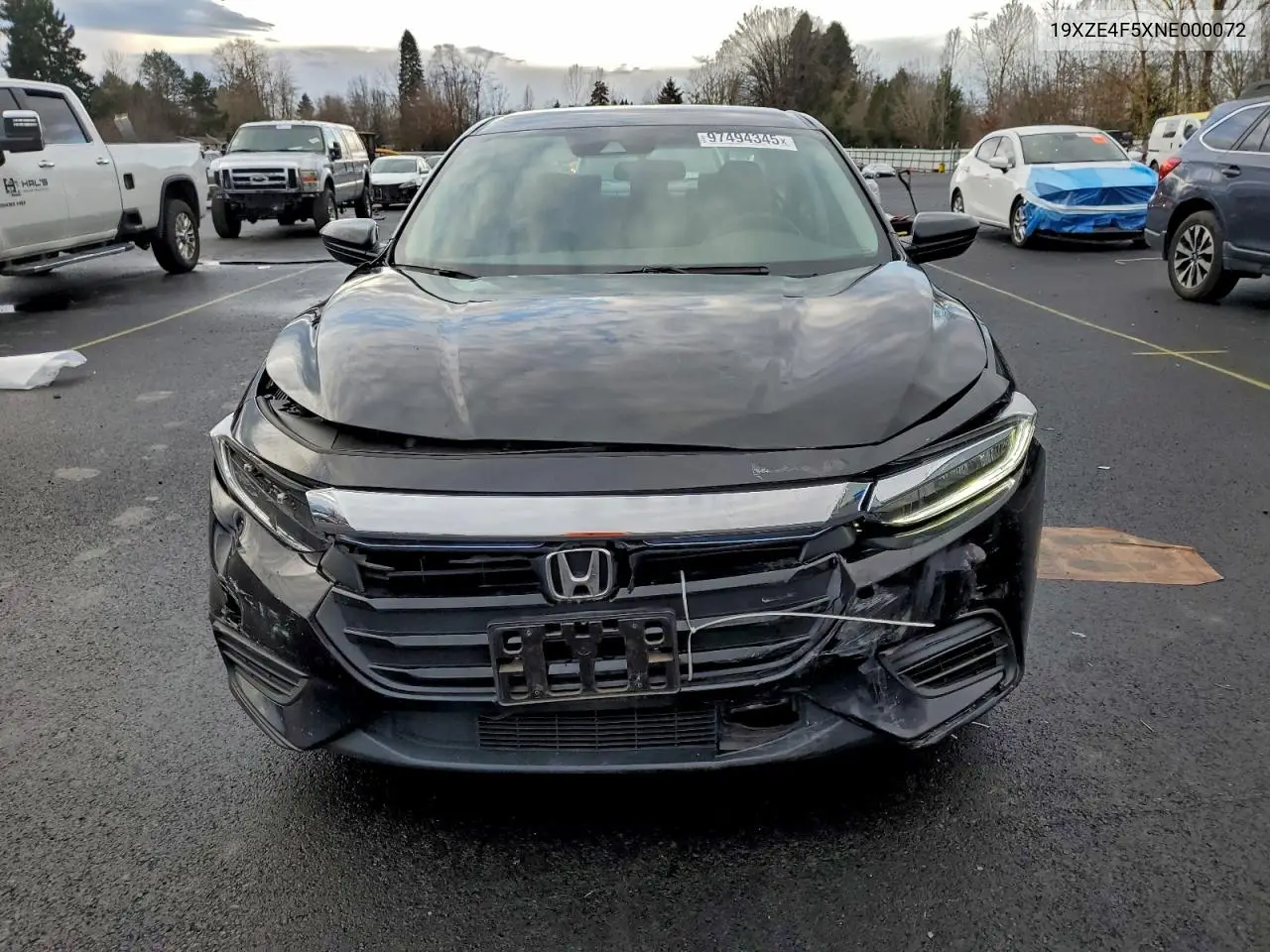 19XZE4F5XNE000072 2022 Honda Insight Ex
