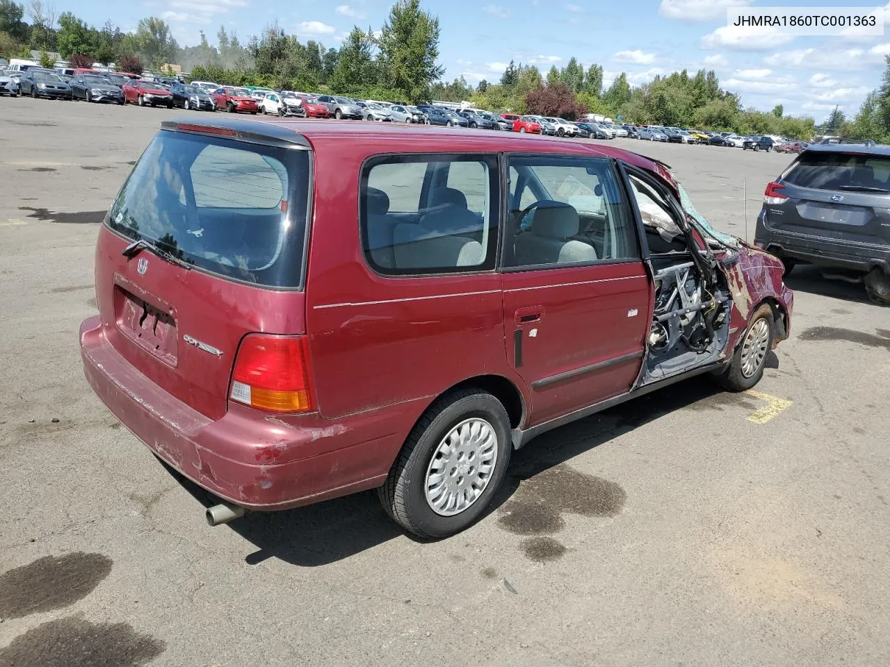 1996 Honda Odyssey Base VIN: JHMRA1860TC001363 Lot: 69306564