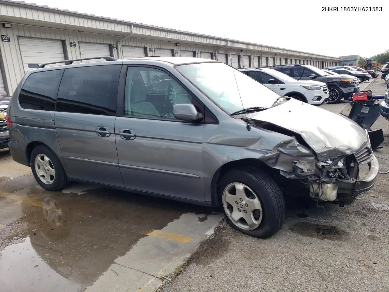 2000 Honda Odyssey Ex VIN: 2HKRL1863YH621583 Lot: 64991414