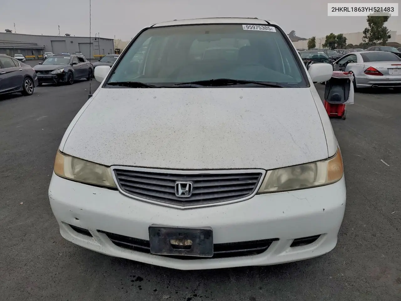 2HKRL1863YH521483 2000 Honda Odyssey Ex