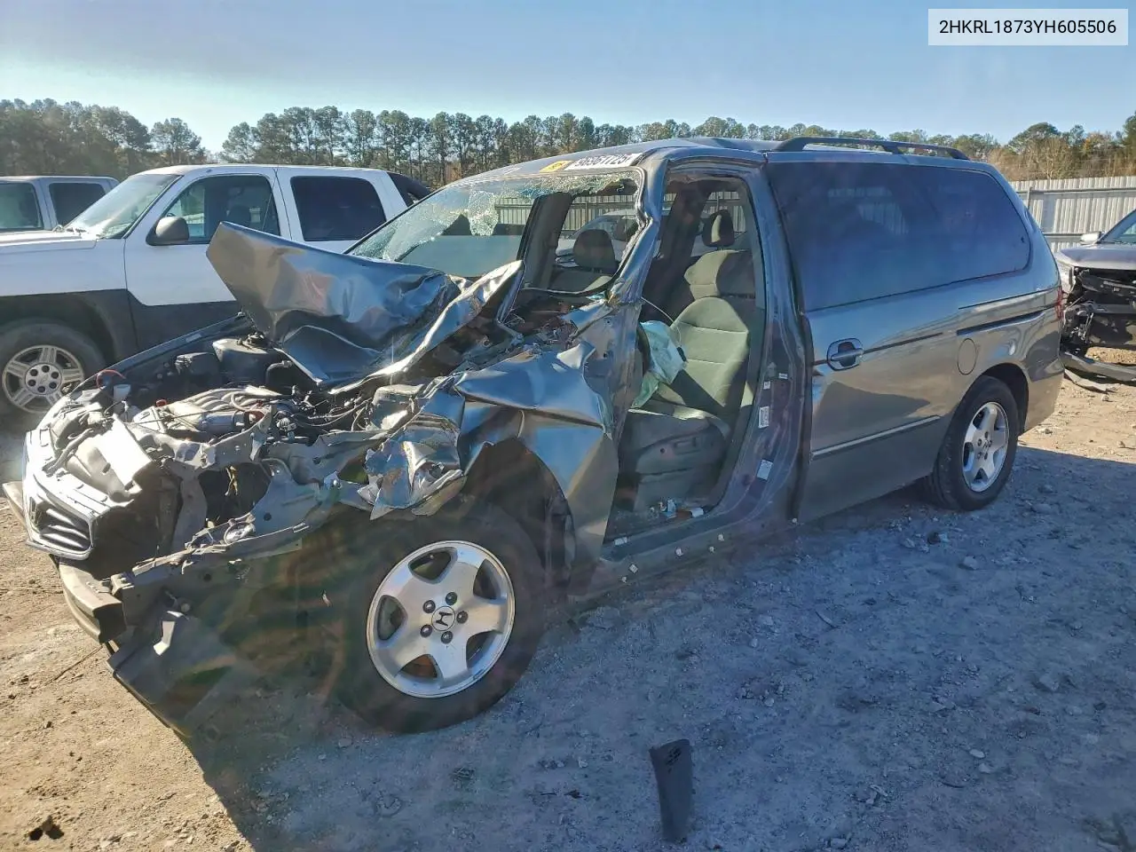 2HKRL1873YH605506 2000 Honda Odyssey Ex
