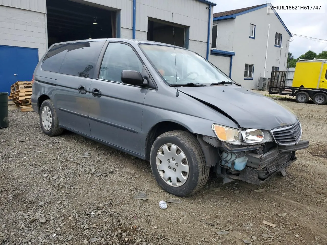 2001 Honda Odyssey Lx VIN: 2HKRL18521H617747 Lot: 58316544