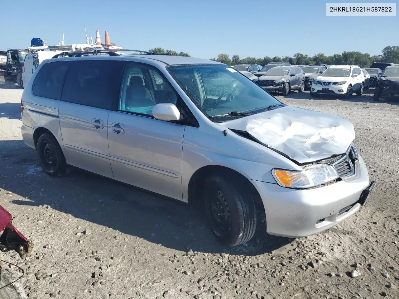 2HKRL18621H587822 2001 Honda Odyssey Ex