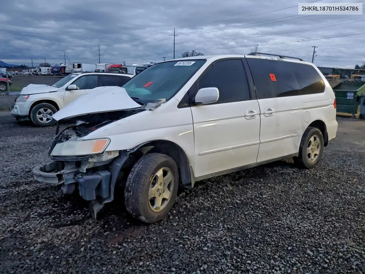 2HKRL18701H534786 2001 Honda Odyssey Ex